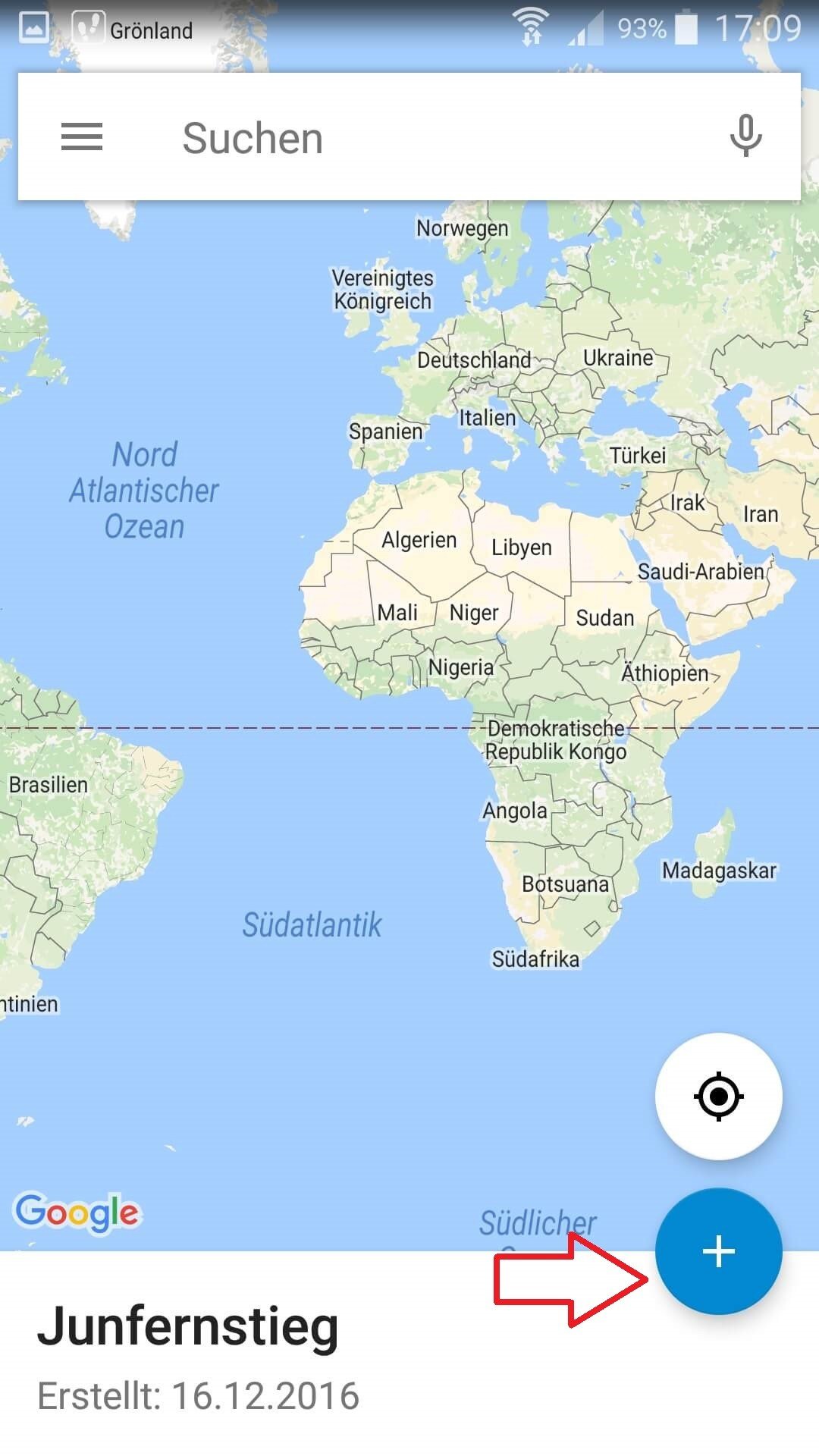 Google My Maps neue Karte erstellen