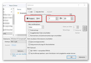 PowerPoint Speicheroptionen