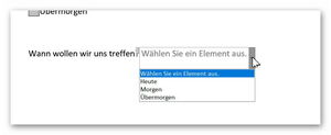 Steuerelemente Dropdown3