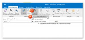 Empfänger in Outlook Verteilerliste