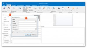 Outlook vcf