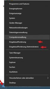 Windows 10 Eingabeaufforderung Administrator