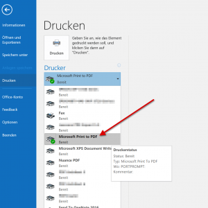 2. Microsoft Print to PDF
