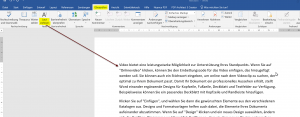 Word 2019 Laut vorlesen