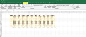 Excel 2019 - Reiter - Übersicht 4