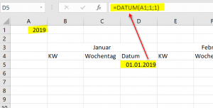 Excel Kalender 2019 Pic3