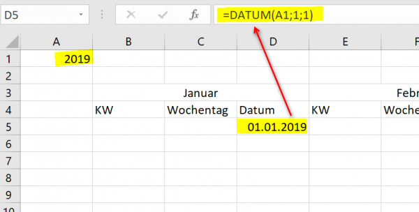 Excel Kalender 2019 Pic3