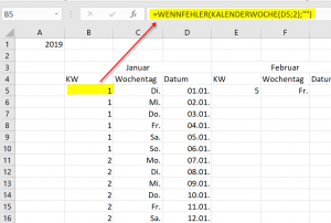 Excel Kalender 2019 Pic5