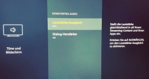 Amazon 4K Fire TV Erweitertes Audio