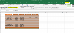 7. Dynamische Tabelle in Bereich konvertieren