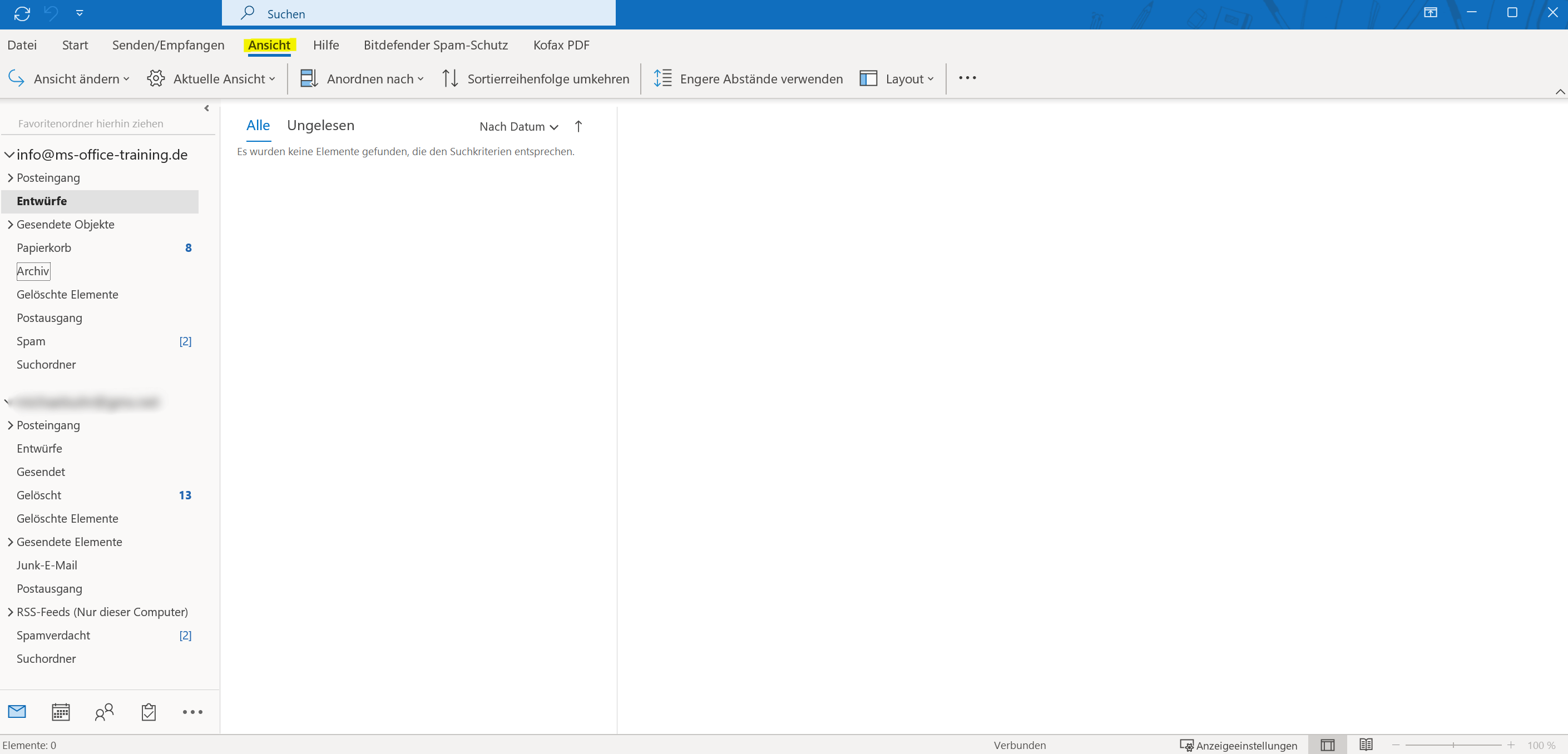 Outlook-2021-Register-Ansicht