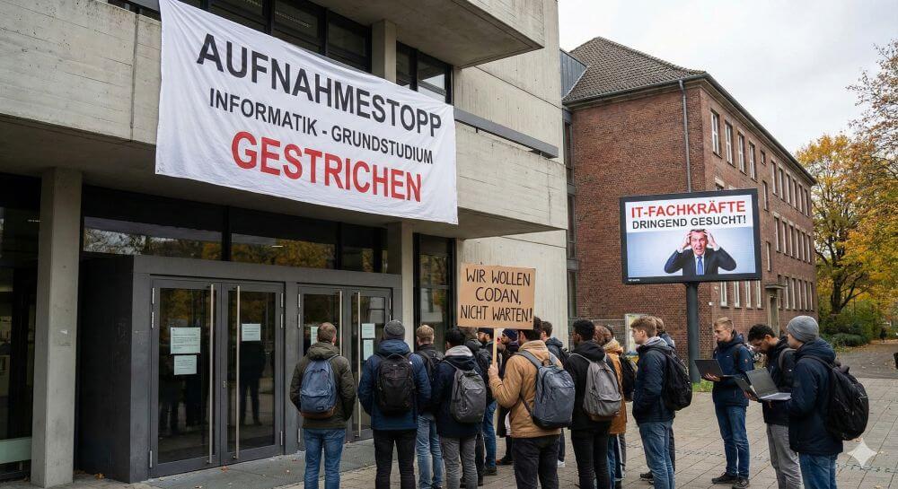 Aufnahmestopp für Informatik