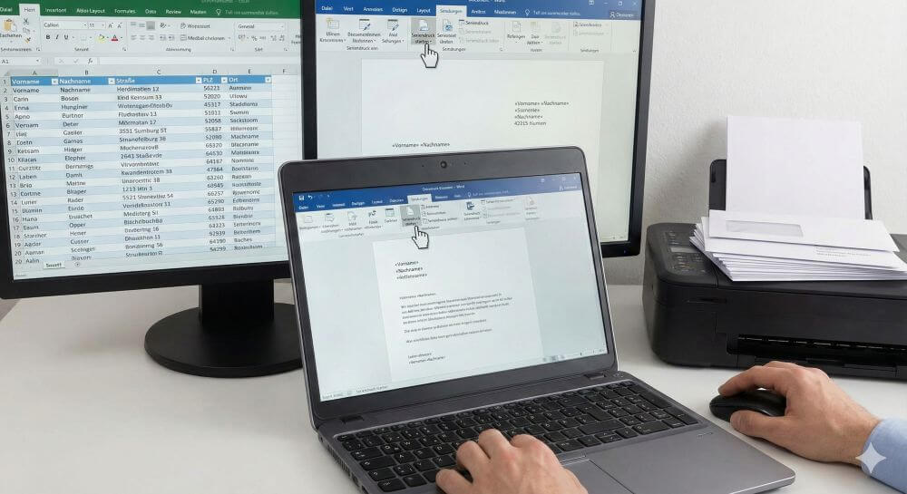 Serienbriefe in Word erstellen
