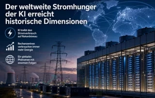 Der weltweite Stromhunger der KI erreicht historische Dimensionen