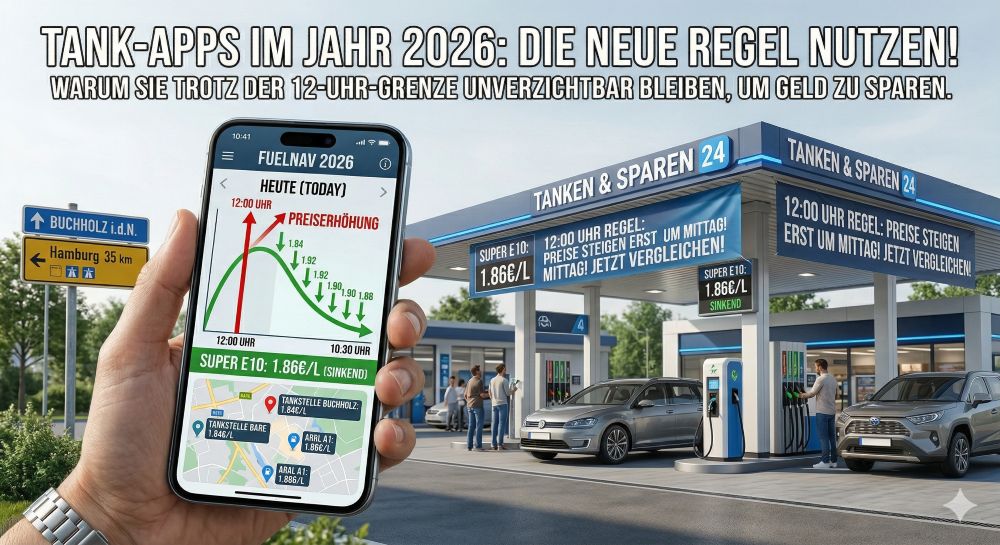Tank-Apps im Jahr 2026