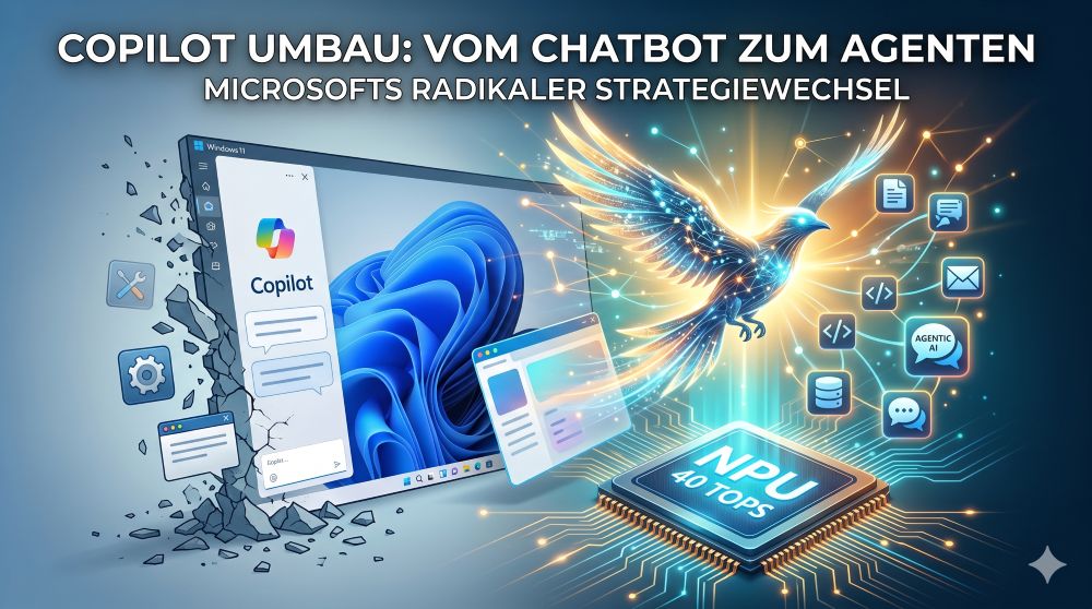 Microsoft Copilot-Umbau