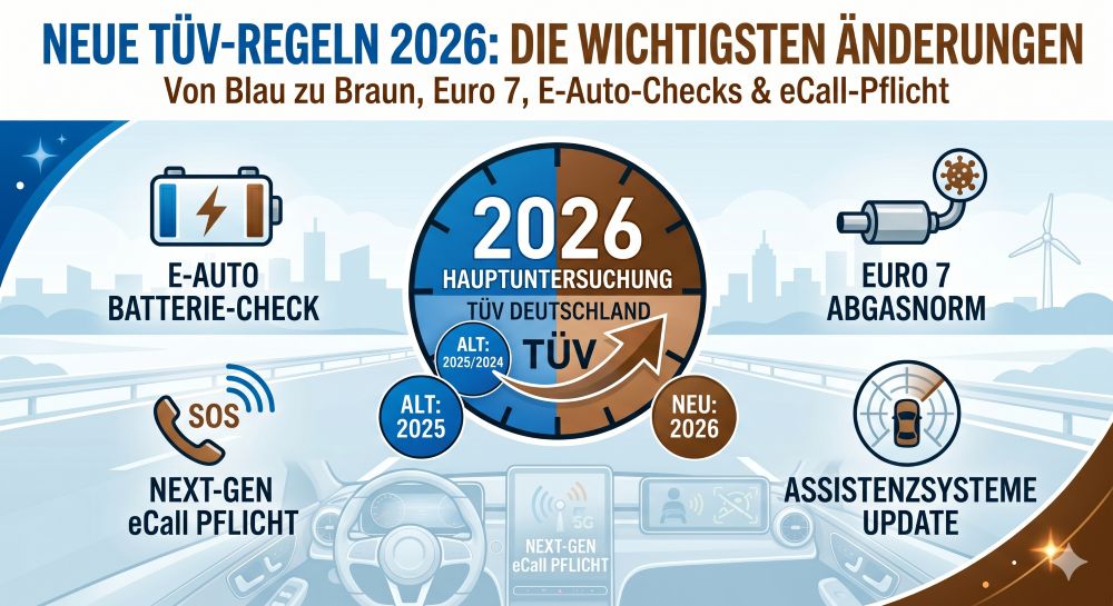Neue TÜV-Regeln 2026