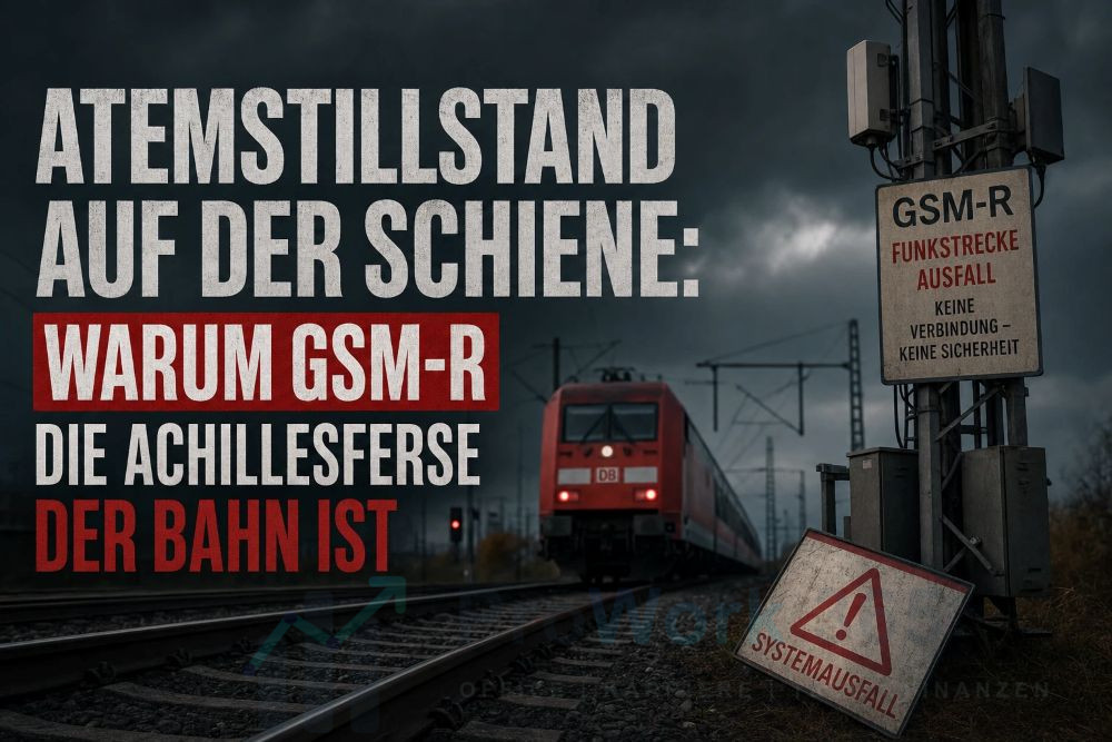 Atemstillstand auf der Schiene Warum GSM-R die Achillesferse der Bahn ist