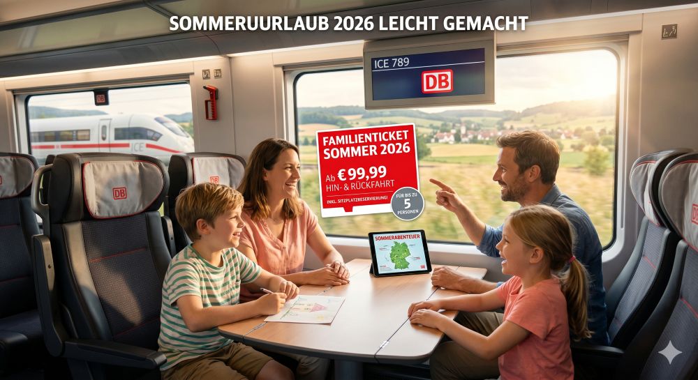 Das neue 99-Euro-Familienticket der Bahn im Check