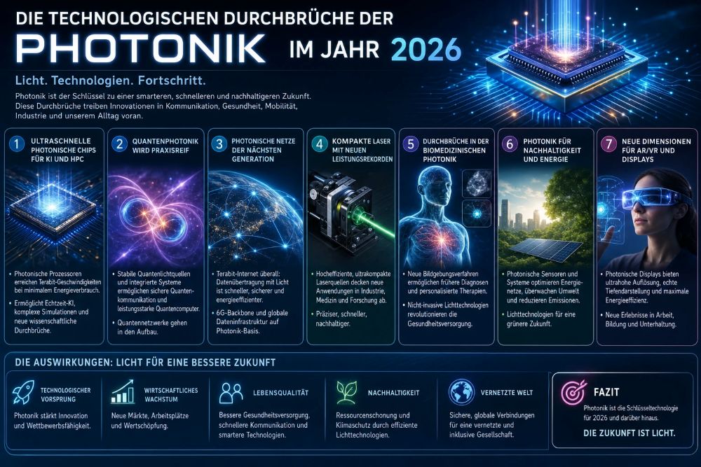 Die technologischen Durchbrüche der Photonik