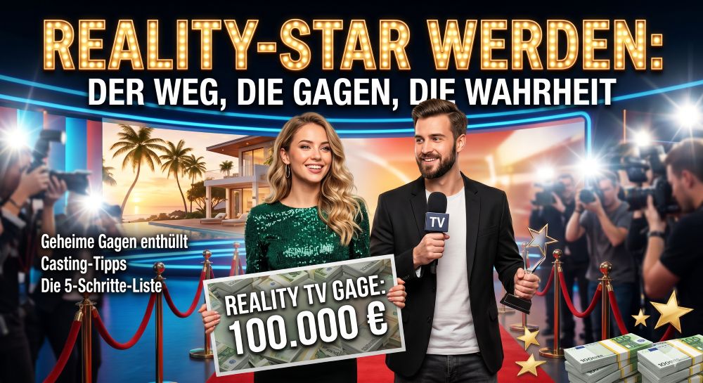 In 5 Schritten ins Reality-TV