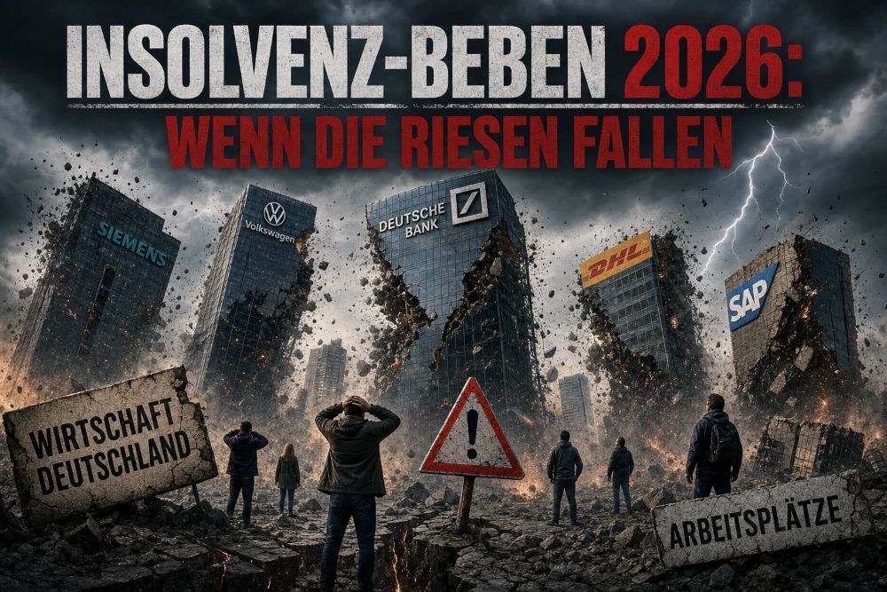 Insolvenz-Beben 2026 Wenn die Riesen fallen