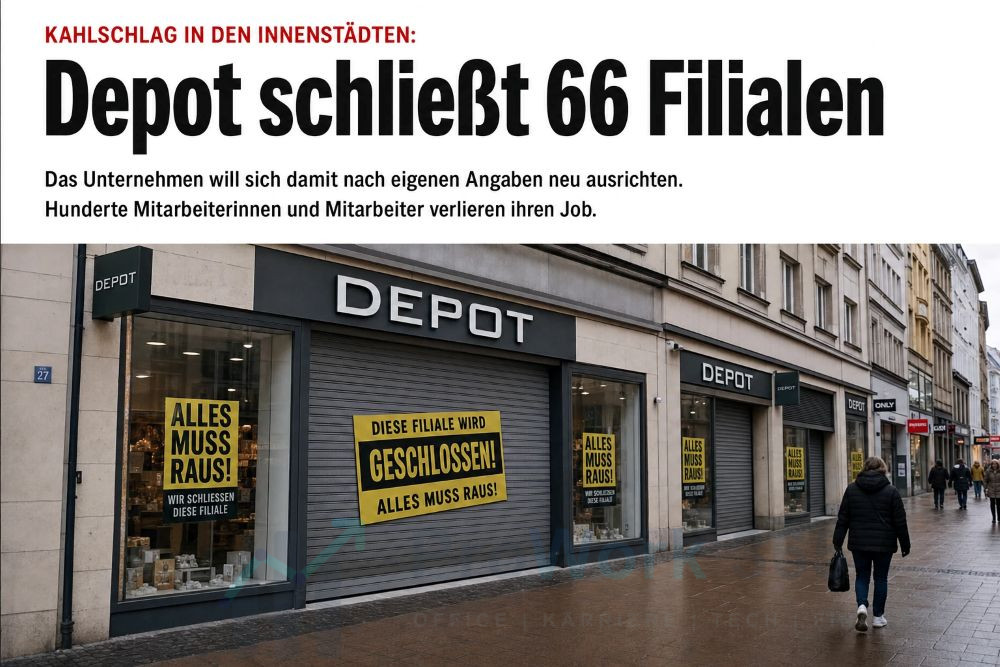 Kahlschlag in den Innenstädten Depot schließt 66 Filialen