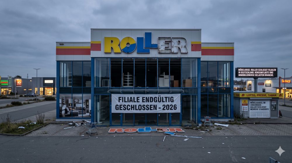 Roller schließt 2026 reihenweise Filialen