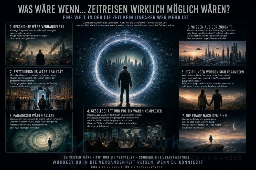 Was wäre wenn... Zeitreisen wirklich möglich wären