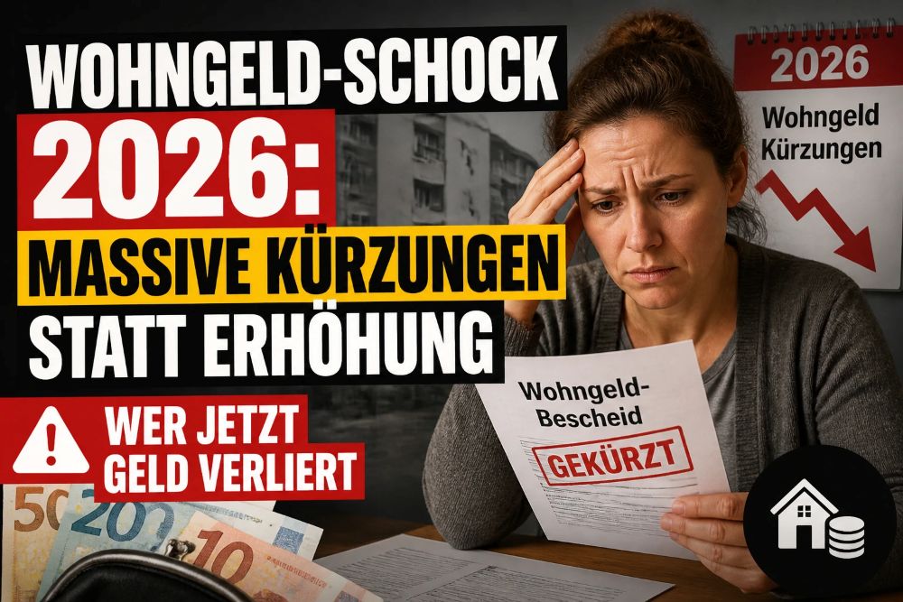 Wohngeld-Schock 2026