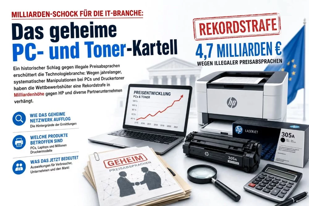 Das geheime PC- und Toner-Kartell bei HP Das geheime PC- und Toner-Kartell bei HP