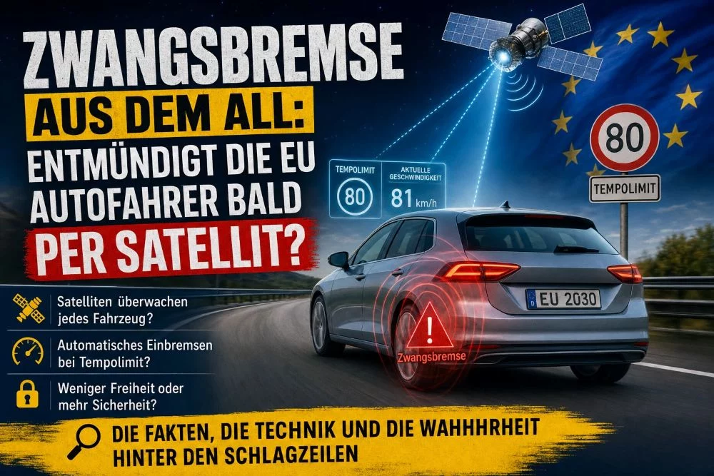 Entmündigt die EU Autofahrer bald per Satellit Entmündigt die EU Autofahrer bald per Satellit