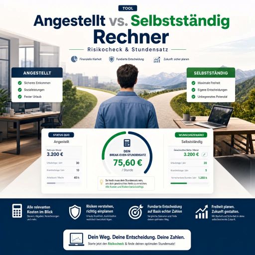 Entscheidungsfinder Selbstständig vs Angestellt