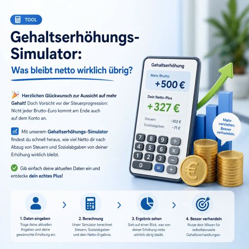 Gehaltserhöhung-Simulator Gehaltserhöhung-Simulator
