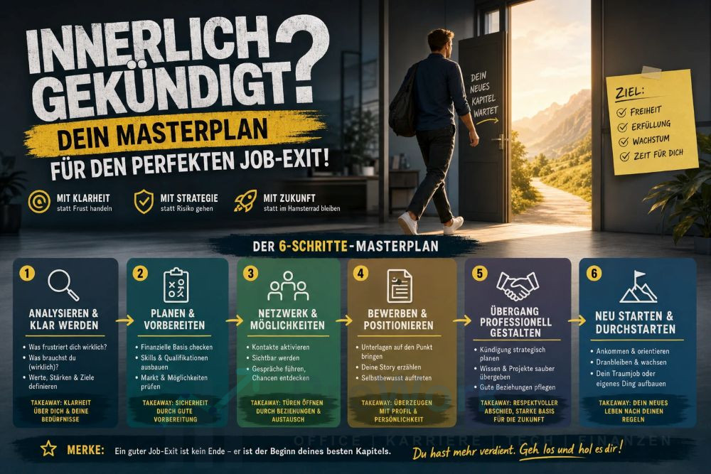 Innerlich gekündigt Dein Masterplan für den perfekten Job-Exit!