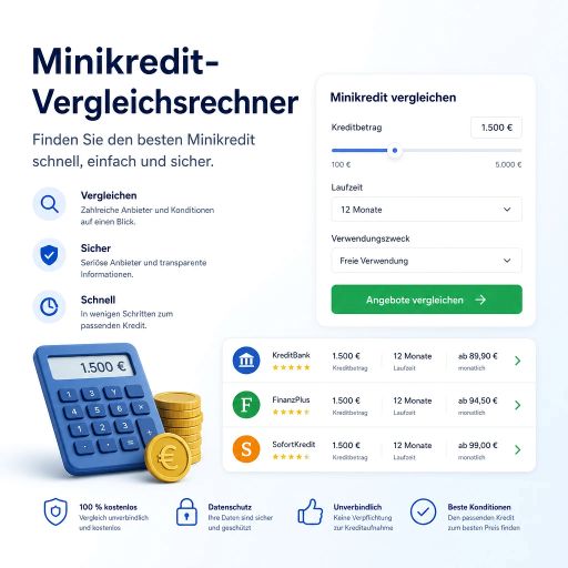 Minikredit-Vergleichsrechner