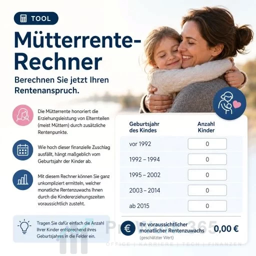 Mütterrente-Rechner