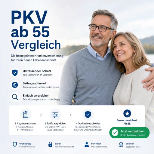 PKV ab 55 Vergleich