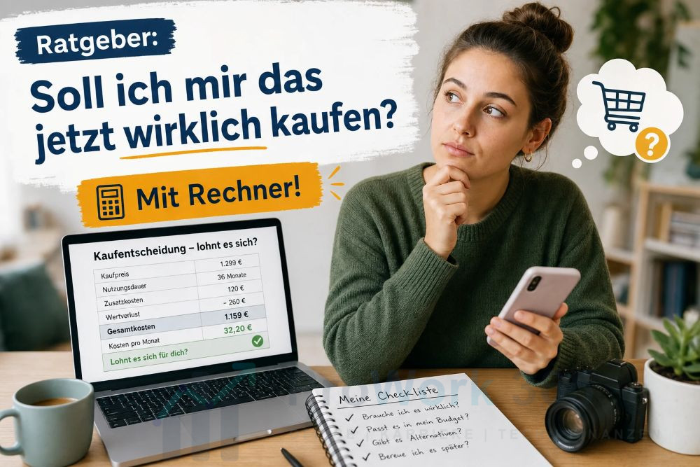 Ratgeber Soll ich mir das jetzt wirklich kaufen - Mit Rechner!