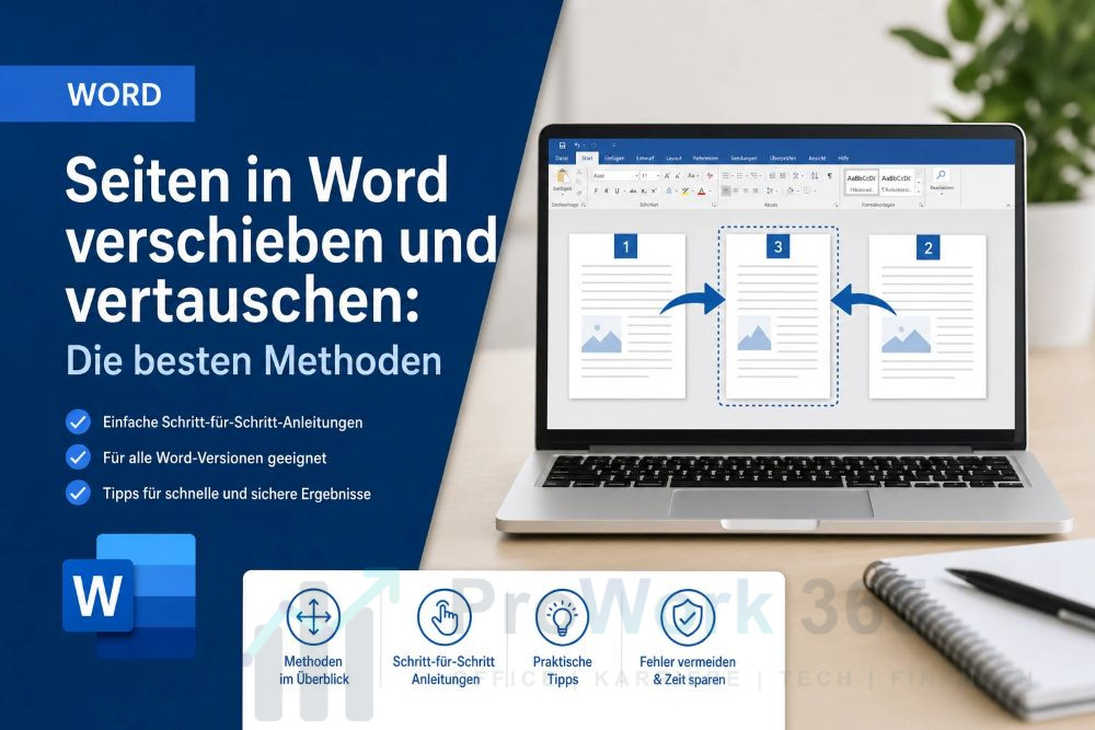 Seiten in Word verschieben und vertauschen Die besten Methoden