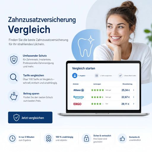 Zahnzusatzschutzversicherung-Vergleich
