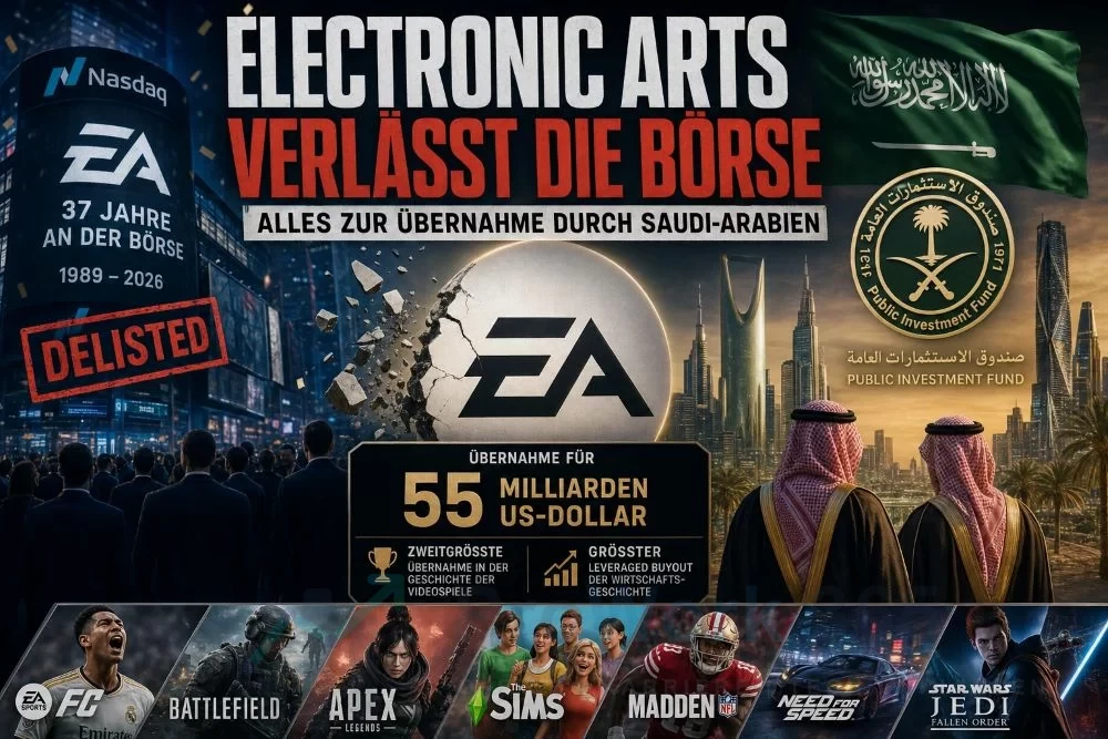 55-Milliarden-Dollar-Deal Electronic Arts verlässt die Börse