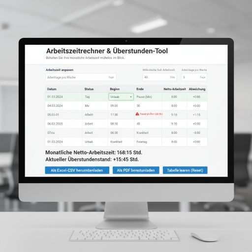 Arbeitszeitrechner