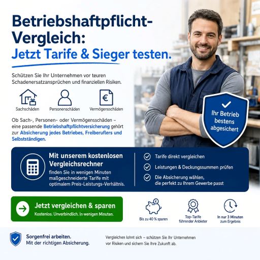 Betriebshaftpflichtversicherung-Vergleich