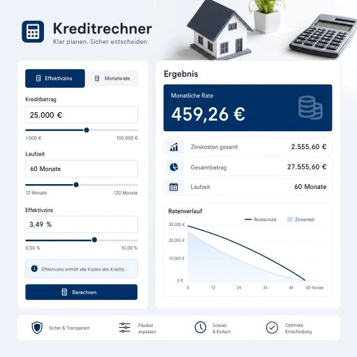 Effektivzins-Rechner Effektivzins-Rechner