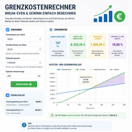 Grenzkostenrechner