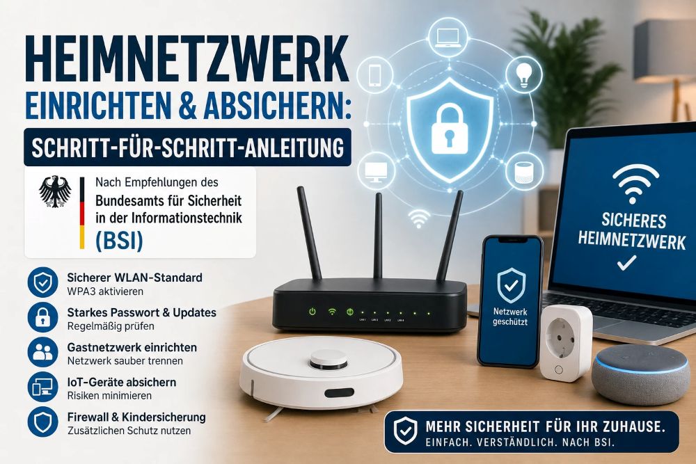 Heimnetzwerk einrichten & absichern