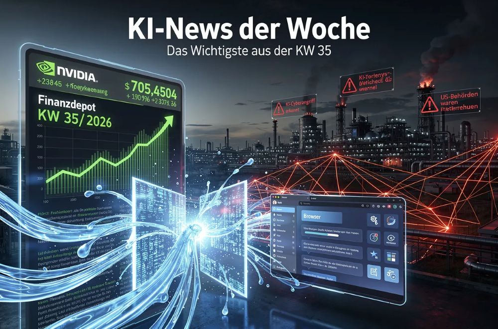 KI-News der Woche Das Wichtigste aus der KW 35 KI-News der Woche Das Wichtigste aus der KW 35