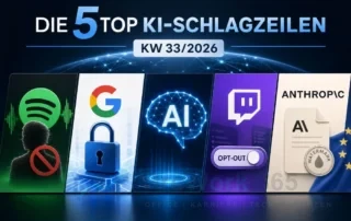 Die 5 Top KI-Schlagzeilen der KW 31-2026