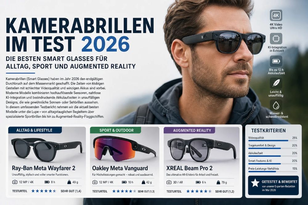 Kamerabrillen im Test